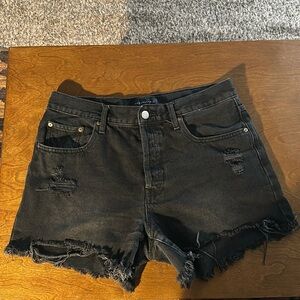 Aeropostale women’s 90’s high rise cut off shorts